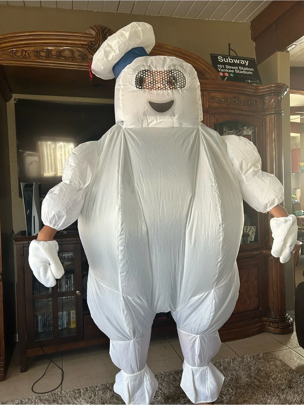 Ghostbusters Stay Puff Inflatable Costume